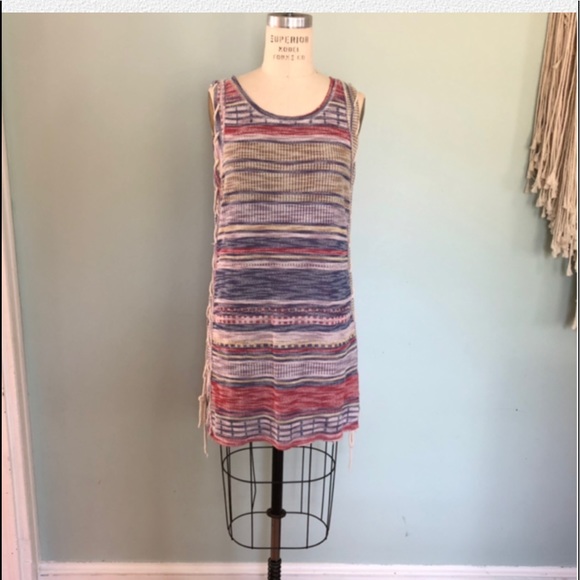 Southwest Lace -Up Dress - Picture 2 of 5